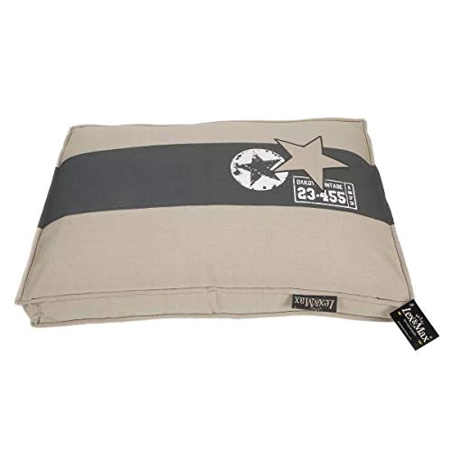 Lex & Max COVER BOXBED STAR 90X65 SAND