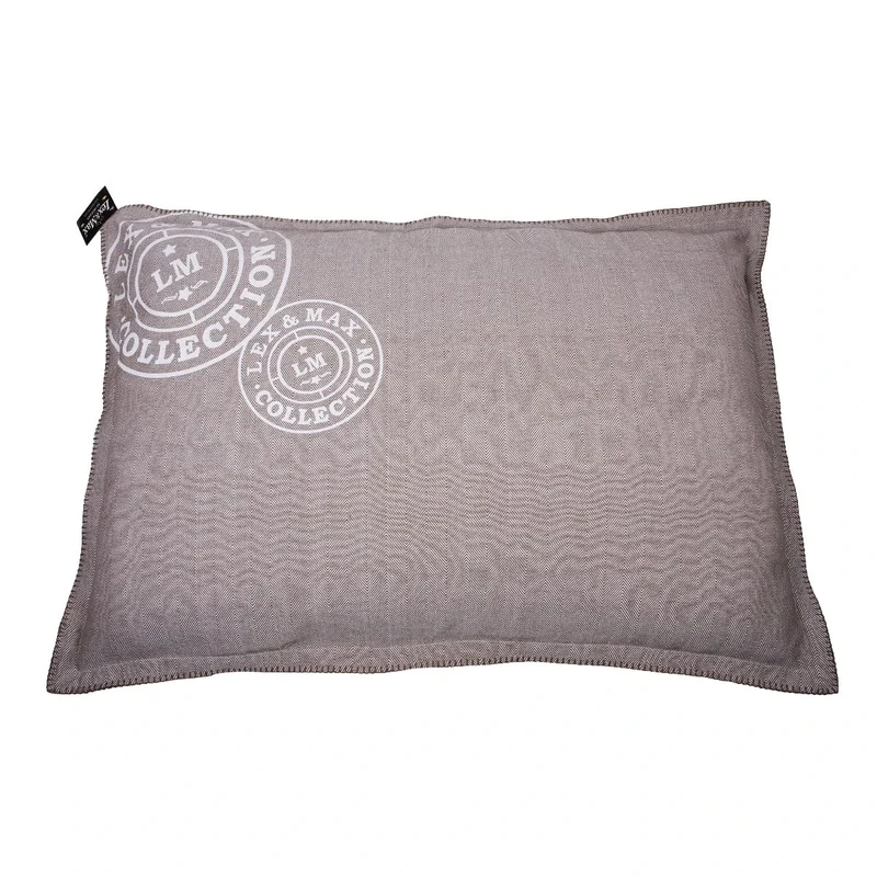 Lex & Max RECTANGLE FISHBONE 100X70 TAUPE