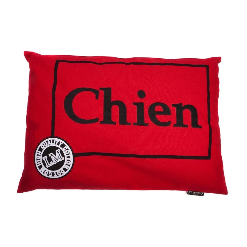 Lex & Max RECTANGLE CHIEN 100X70 RED