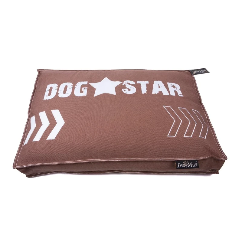 Lex & Max BOXBED DOGSTAR 90X65 TAUPE