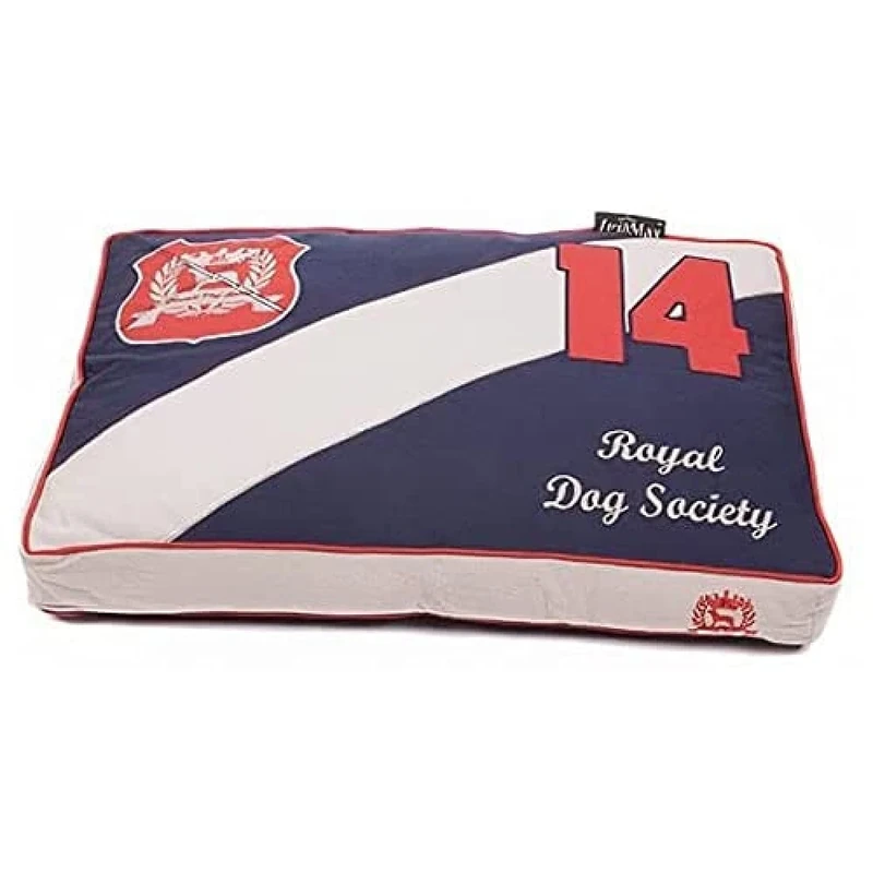 Lex & Max COVER BOXBED CLASSIC 120X80 DARKBLUE