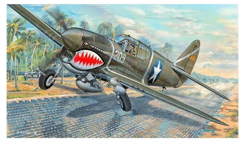 Trumpeter 1:32 - P-40F War Hawk