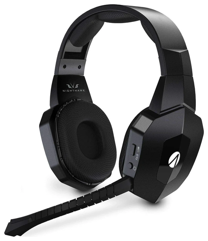 Stealth Nighthawk Wireless Xbox One, PS4, PC Headset- Black (PS4)