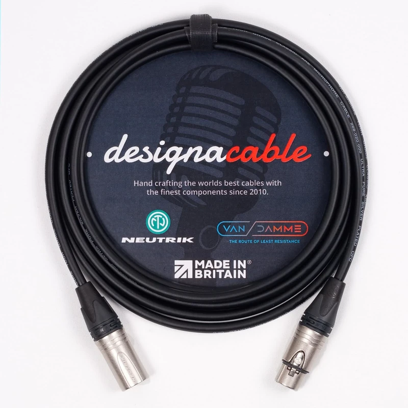 Van Damme Balanced Cable. Neutrik XLR to XLR Cables. Best Microphone Patch Leads