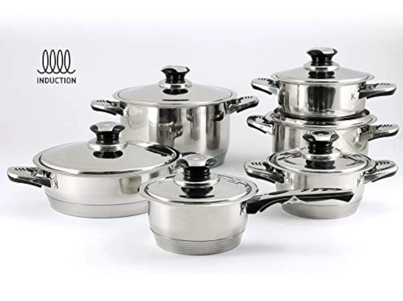 Casalinghi Letizia Blumenthal Bavaria Pot and Lid Set, Blue