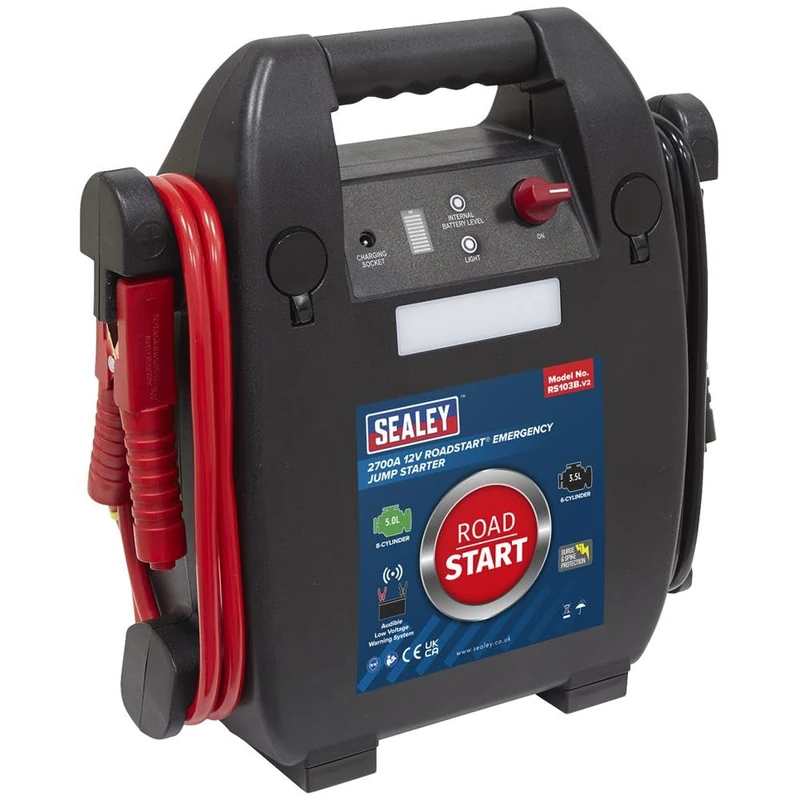 Sealey RoadStart RS103B Emergency Jump Starter 2700A 12V