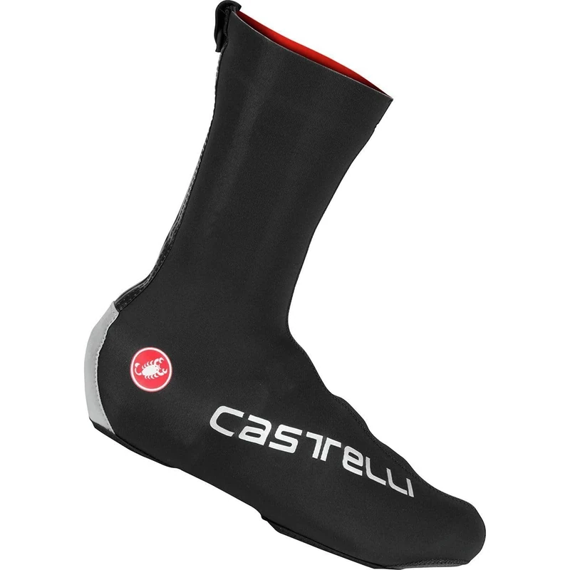 Castelli Unisex's Flood Pro Shoecover Shoe Covers, Black, S-M