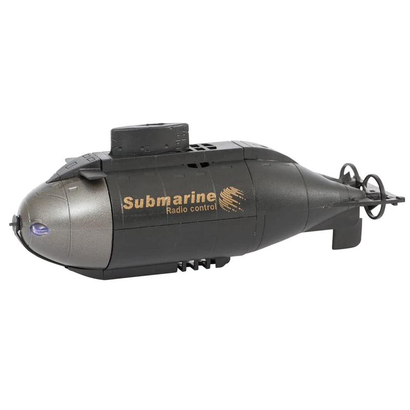 Invento Just Play RC Mini Submarine Submarine Water Features Bath Ship U Boat with Remote Control 3 Channel 27 MHz Pool Swimming Boat Remote Control for Children Toy from 8 Years