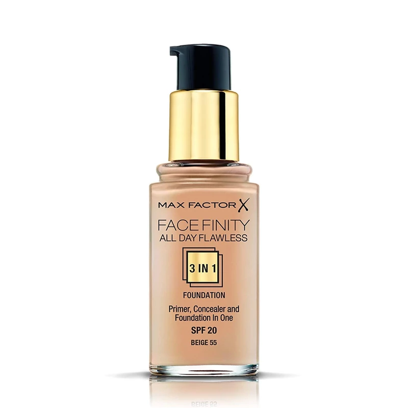Max Factor Facefinity 3-in-1 Foundation SPF20 Beige 55 30ml