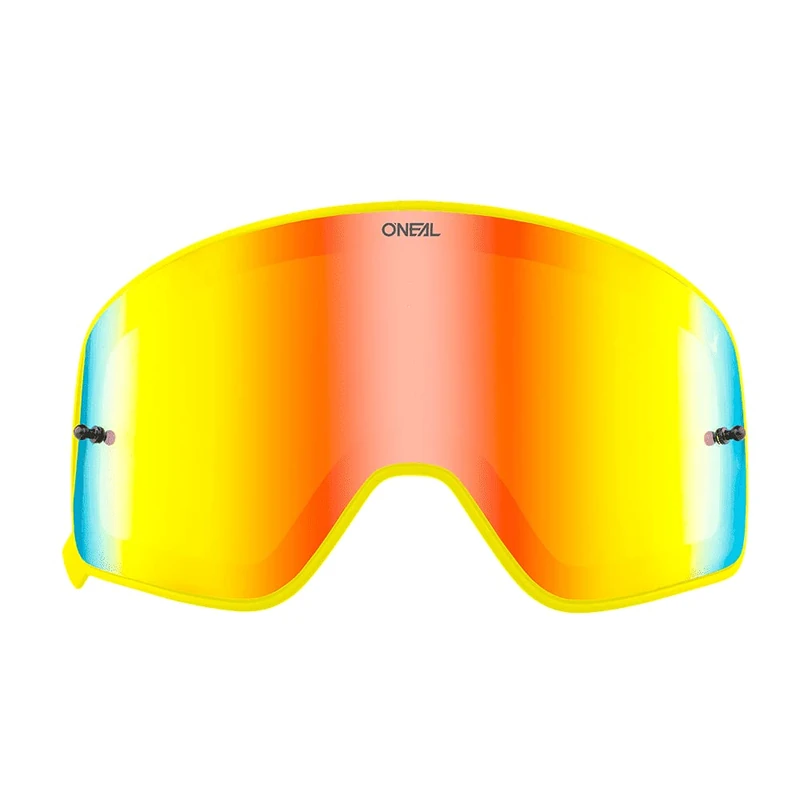 O'NEAL Yellow-Radium-Red 2019 B-50 MX Goggle Lens