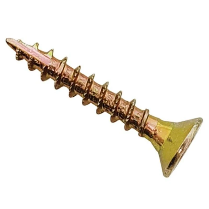 Spectre Advanced Multi-purpose Woodscrews | 3.5 x 16mm | Zinc Yellow Passivated | Box 200