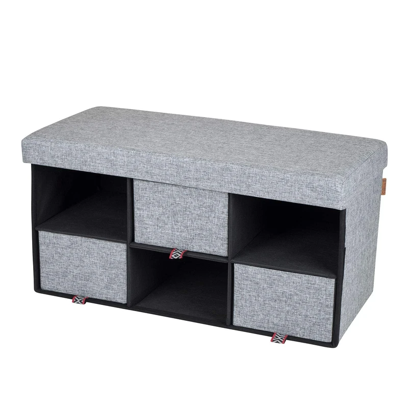 Bo-Camp - Urban Outdoor - Ottoman - Barnet - Grey - Image 1