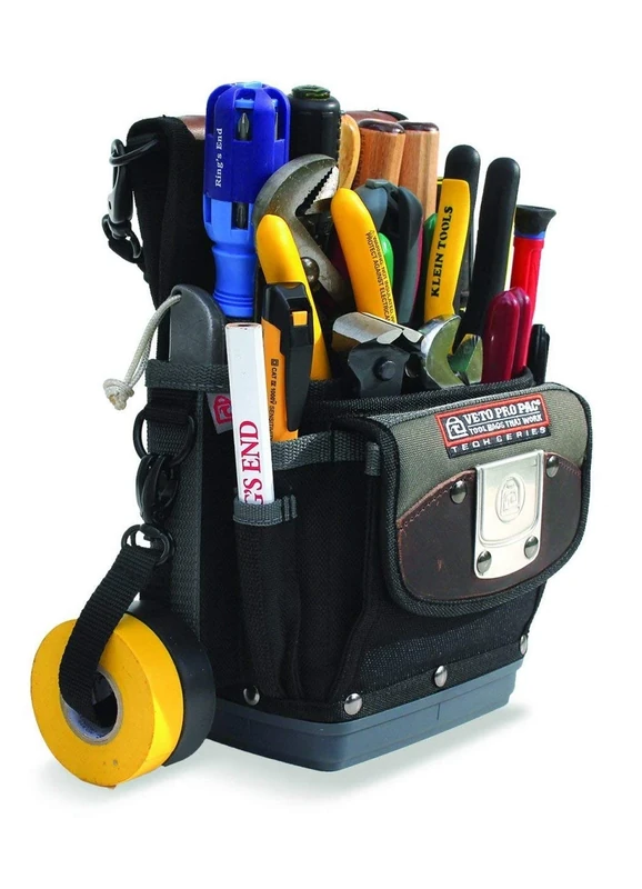 Veto Pro Pac TP4-B Tool Pouch with Hard Plastic Base