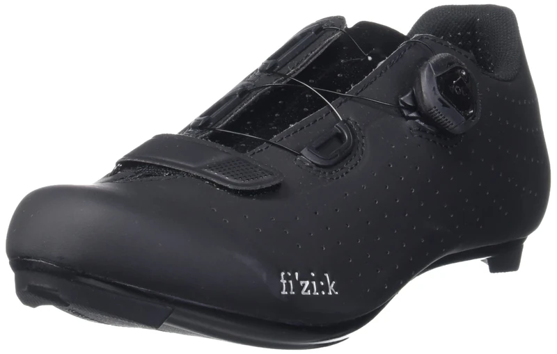 Fizik unisex adult Tempo Overcurve Cycling Shoe, Black/Black, 8-8.5 US