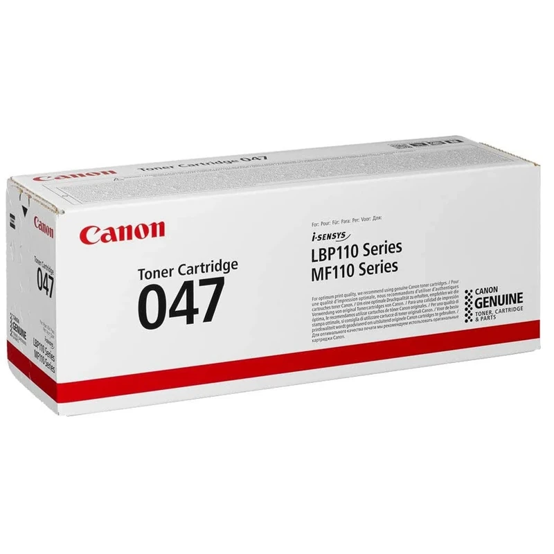 Canon 047 - Black - original - toner cartridge - for ImageCLASS MF113w, i-SENSYS LBP112, LBP113w, MF112, MF113w