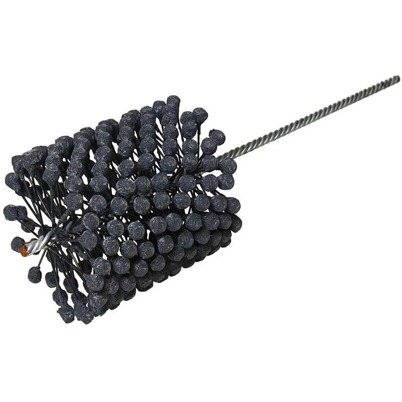 Weiler 34292 CrossFlex Heavy Duty Bore Brush 5-1/2 Diameter 240SC Grit