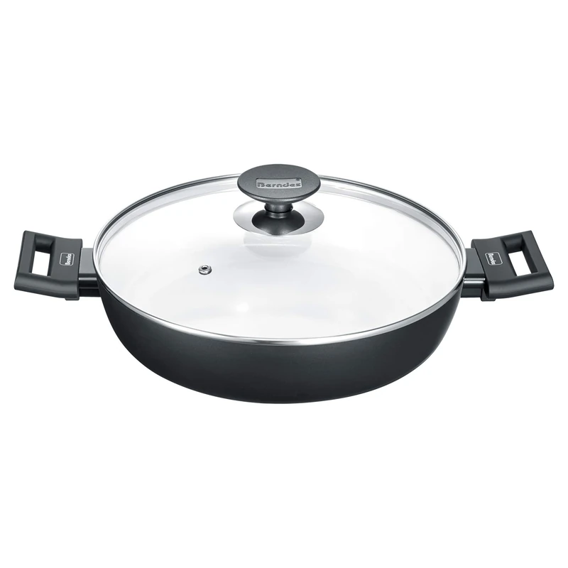 Berndes 013367 Aluminium Induction Smart Serving Pan 28 cm Aluminium Black/White