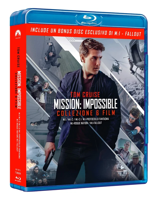 mission impossible collection (7 blu-ray) box set BluRay Italian Import