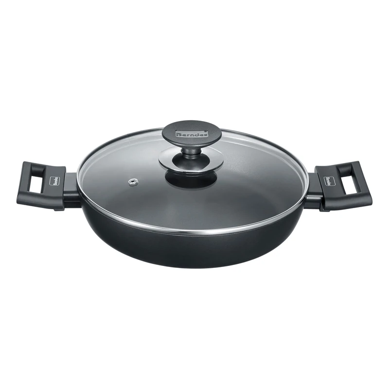 Berndes Alu Induction Saucepan Casserole Serving Pan Lid Ø 24 cm