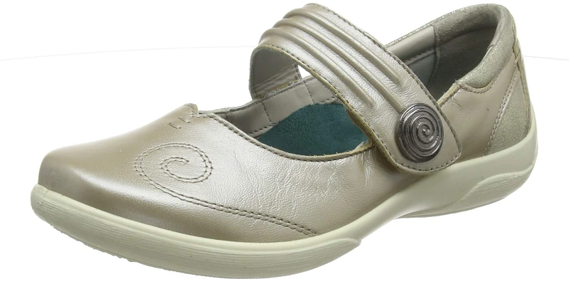 Padders Poem Mary Janes, Multicolour (Metallic Combi 64), 3 UK - Image 1