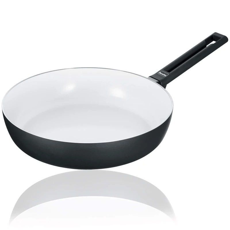 Berndes 013327 Aluminium Induction Smart Sauté Pan 28 cm Aluminium Black/White