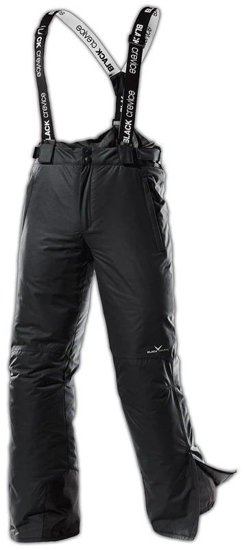 Black Crevice Men's Ski Trousers, BCR251001 (Black, 60)