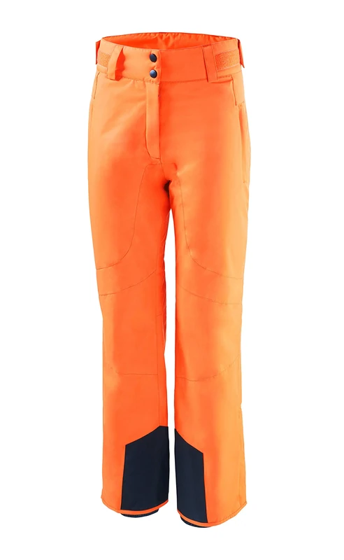 Black Crevice Women's Ski Trousers, Orange, 36