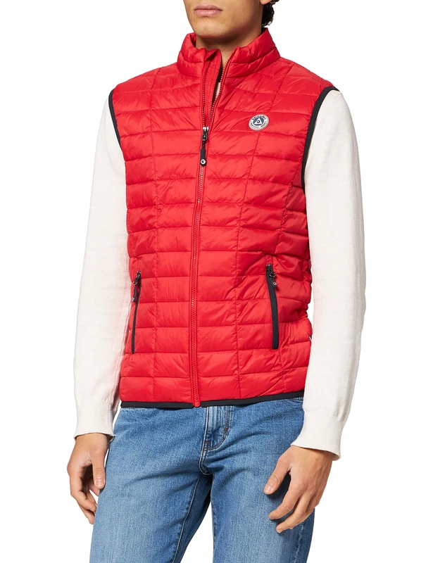 Bermudes Men's Doudoune Hiatus Jacket, Red (Amarante 117), Large