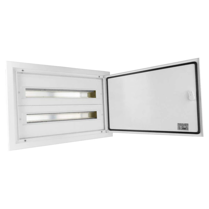 Distribution Box IP54 DARP-48 2x24 Flush-Mounted Aluminium Door Lower Distribution Fuse Box 9.224 E-P 6743