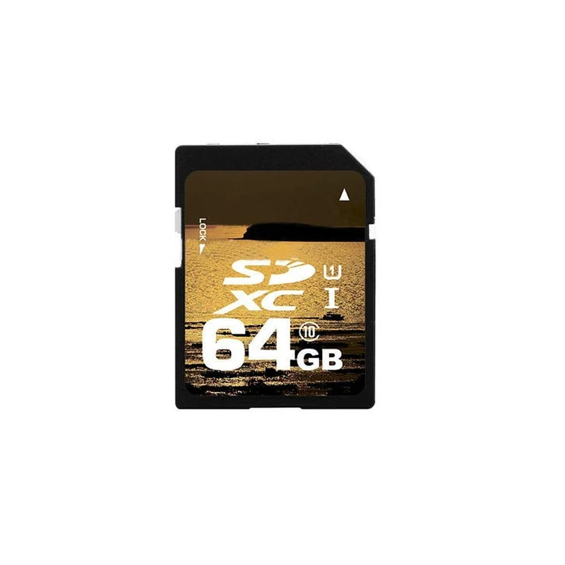 PNI PNI-SDXC64 Memory Card 64GB Class 10 Black/Yellow
