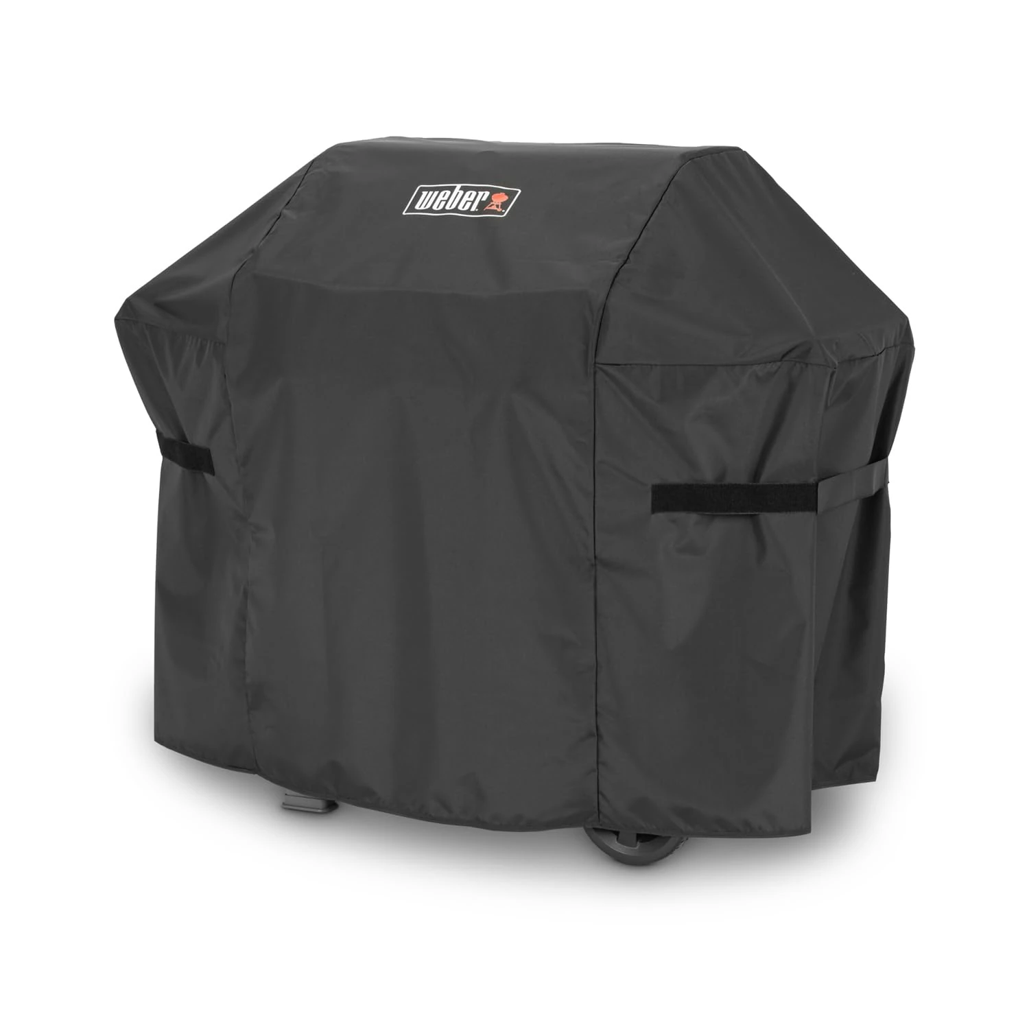 Weber Premium Grill Cover for Spirit & Spirit II 300 Series, breathable UV- & water-resistant, with Velcro fastener for Attachment, Grill Cover, BBQ Cover - Black (7183)
