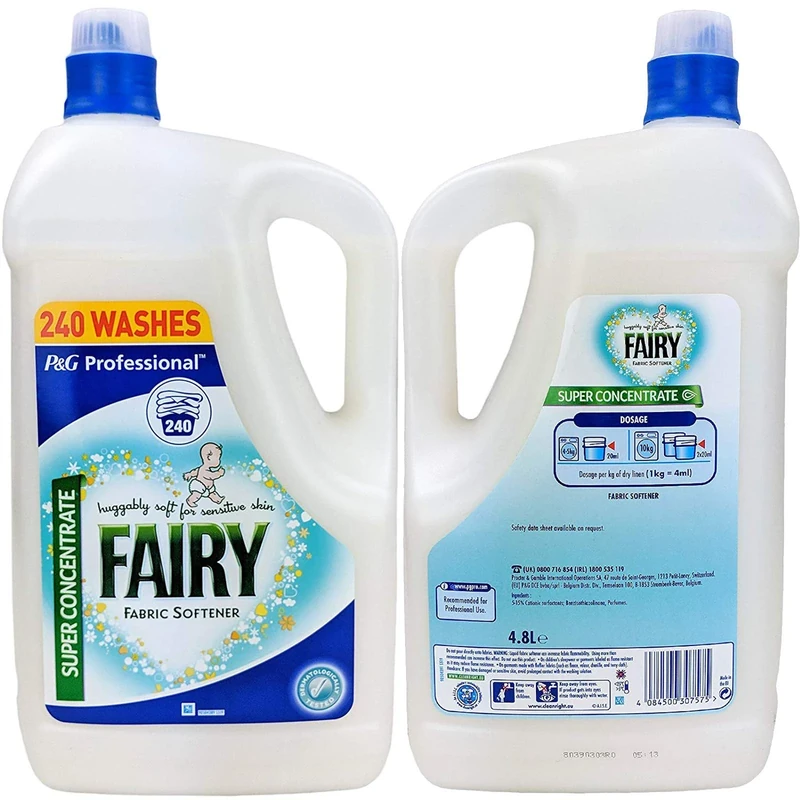 3 x Fairy Fabric Softener Conditioner Super Concentrate 4.8L - 240 Washes