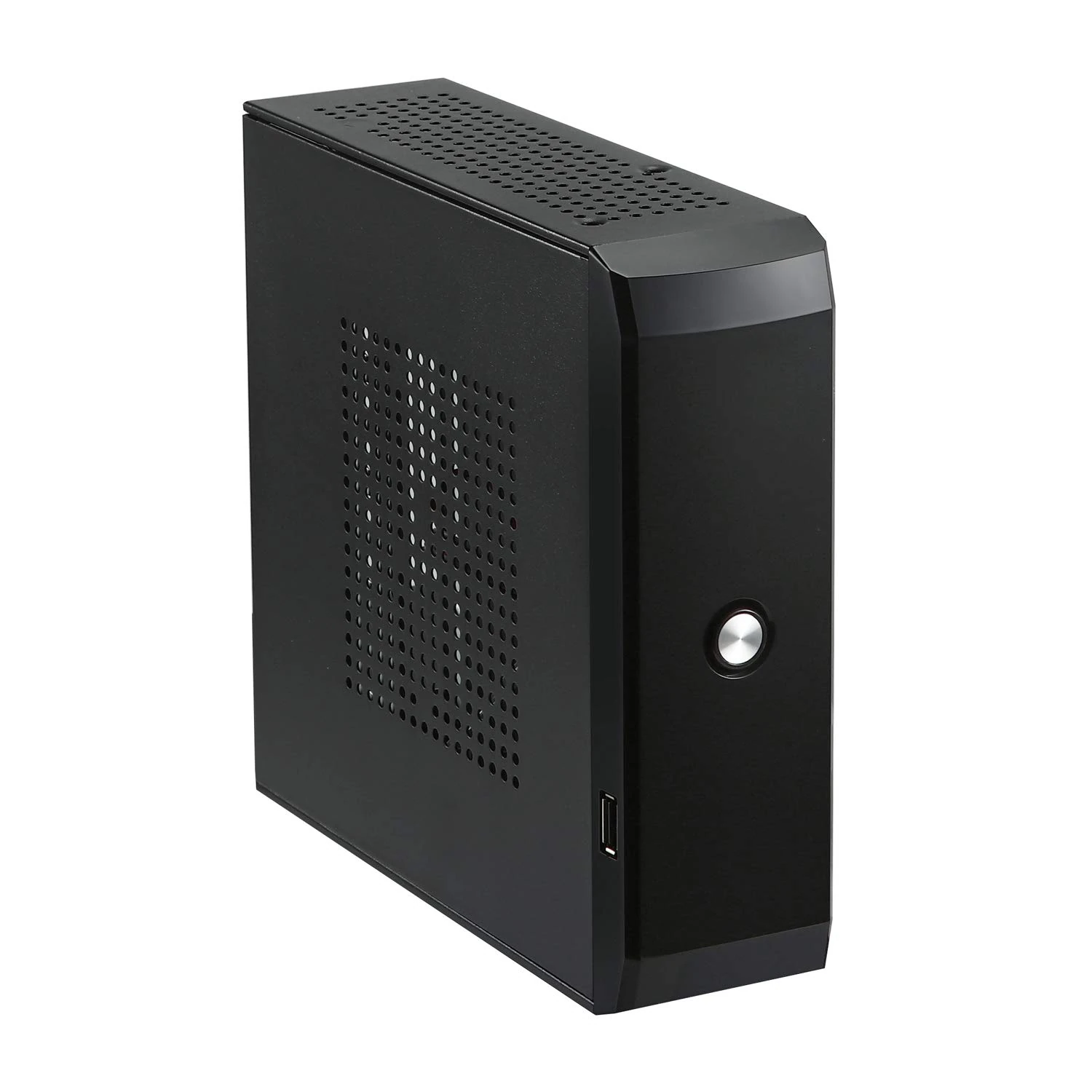 Goodisory 0.6mm SECC Mini ITX Black Chassis (01)