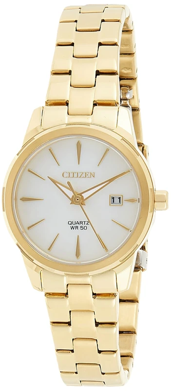 Citizen Womens Analogue Quartz Watch with Stainless Steel Strap EU6072-56D