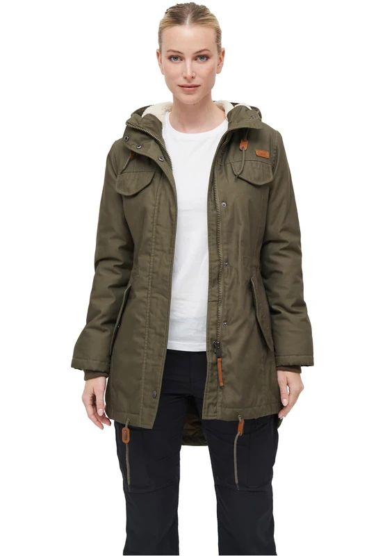 Brandit Women Marsh Lake Parka, color: olive, size: XL