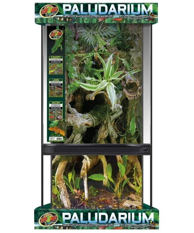 Zoomed Paludarium 46 x 46 x 91 cm 40 Litre Reptile Amphibian