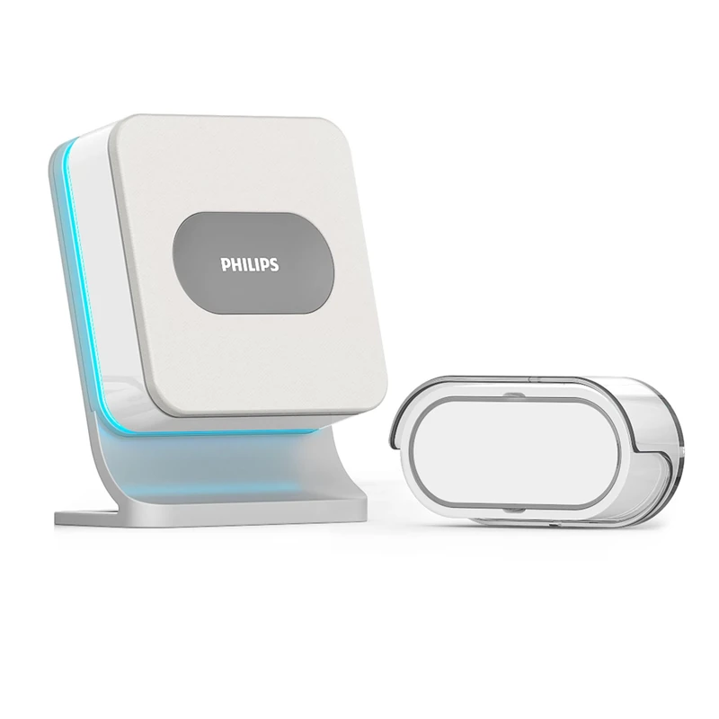 Philips Welcome Wireless Colour Chime 300 m of 7500 DCH Grey/White