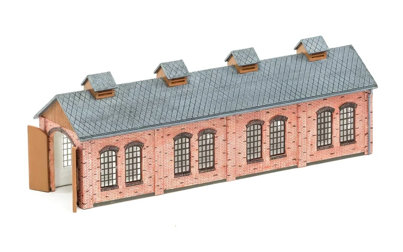 ARNOLD HC6003 Small Engine Shed (for One Locomotive) Resin Building