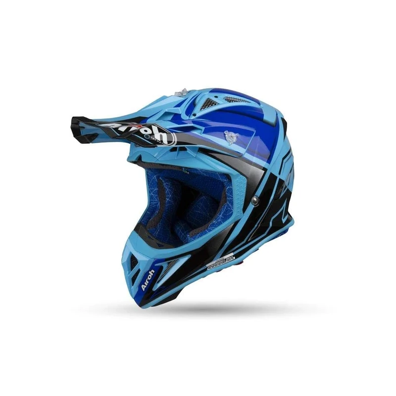 Airoh HELMET AVIATOR 2.2 CHECK BLUE GLOSS XL