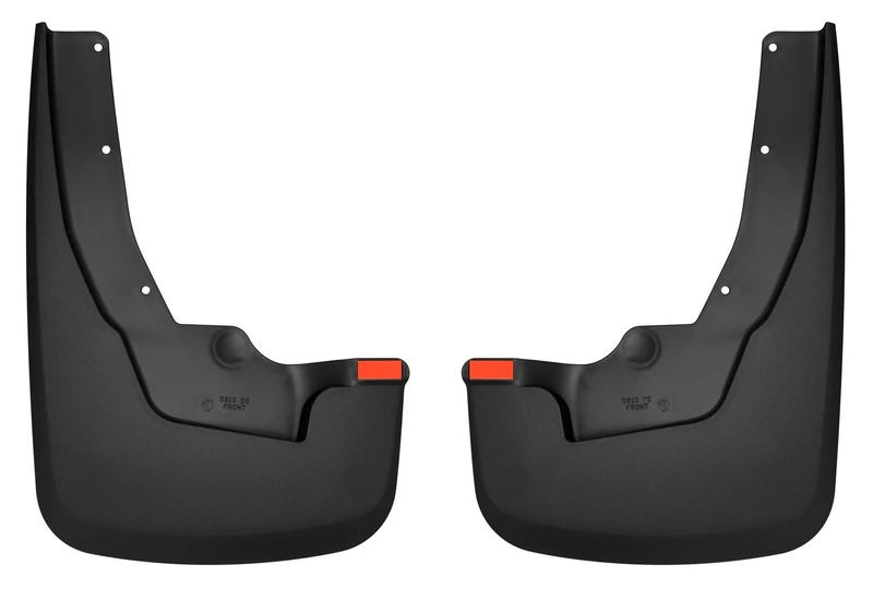 Husky Liners 58131 Fits 2019 Dodge Ram 1500 with OEM Fender Flares Custom Front Mud Guards,Black