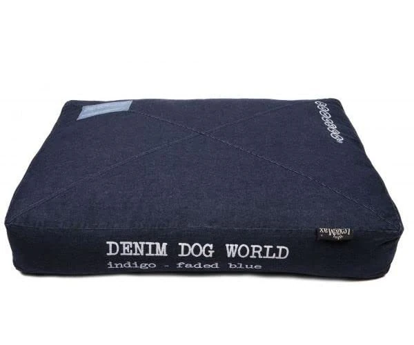 Lex & Max COVER BEANBAG WORLD 100X70 DARKBLUE