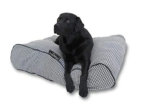 Lex & Max BEANBAG AMALIA 120X80 BLACK/ECRU