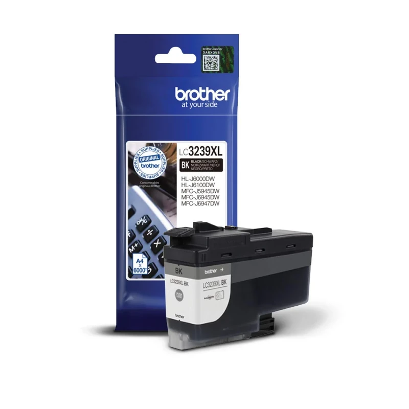 Brother LC-3239XLBK Inkjet Cartridge, Black, Single Pack, Ultra High Yield, Includes 1 x Inkjet Cartridge, Brother Genuine Supplies