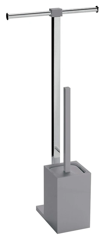 Gedy Rainbow Floor Standing Column, Stainless Steel, Grey, 25.7 x 16 x 58.8