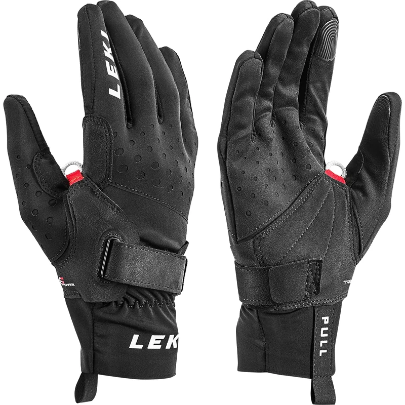 Leki Nordic Race Shark Gloves, Black, EU 6.5