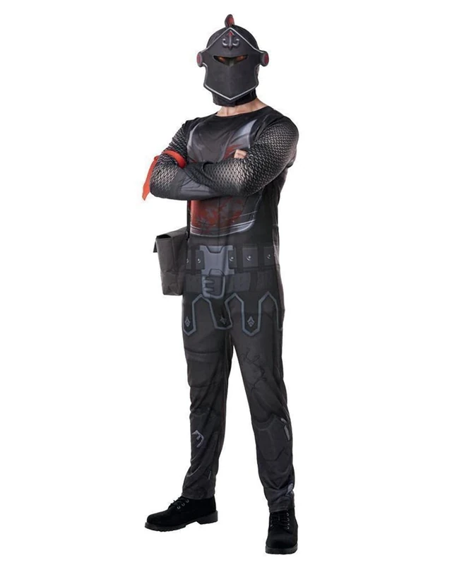 Rubies Official Fortnite Black Knight Costume, Size Large, Waist 90cm Height 6FT, Gaming Skin - Image 1