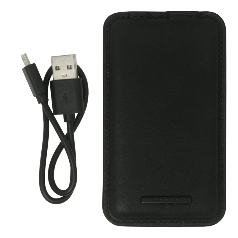 Hugo Boss Dusk Power Adapter, 10 cm, Black