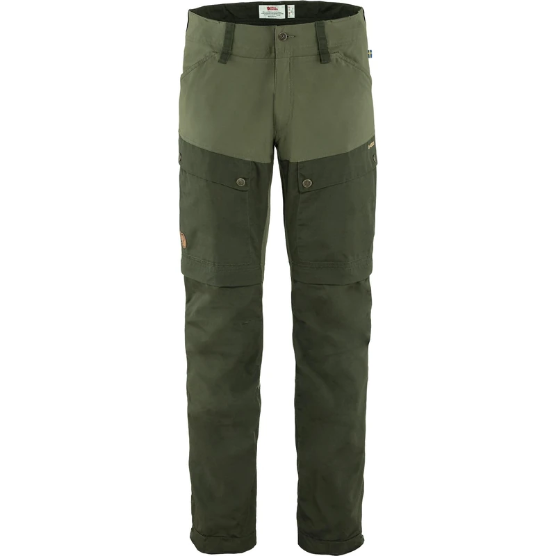FJALLRAVEN F80808-662-625 Keb Gaiter Trousers M Deep Forest-Laurel Green 46