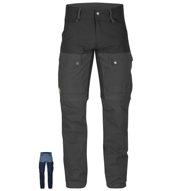 Fjallraven Keb Gaiter Trousers M Sport Trousers - Dark Navy-Uncle Blue, 58