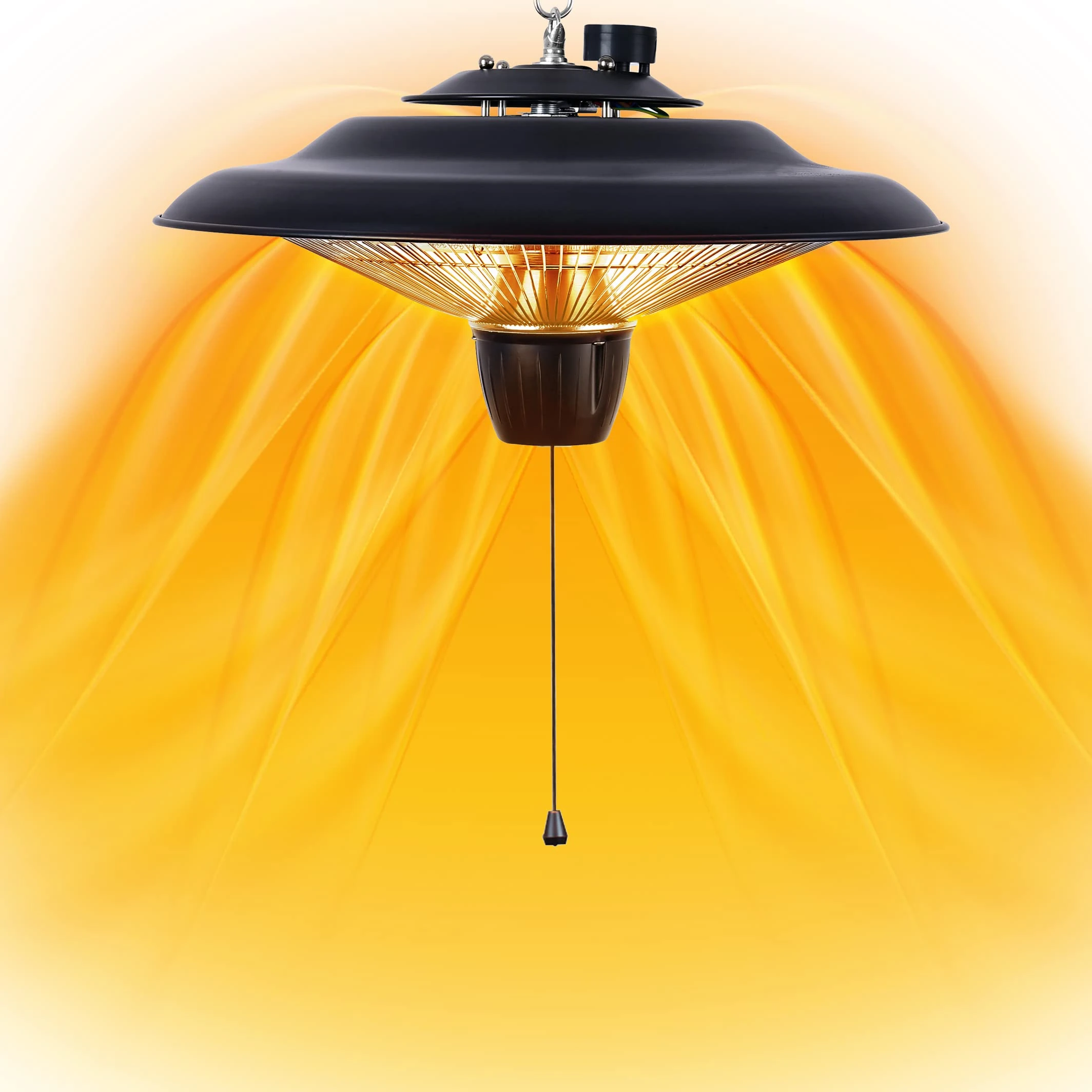 DONYER POWER Outdoor Heaters for Garden Patio Heaters Halogen Heater 800W&2000W Electric Heater for Greenhouse Tent